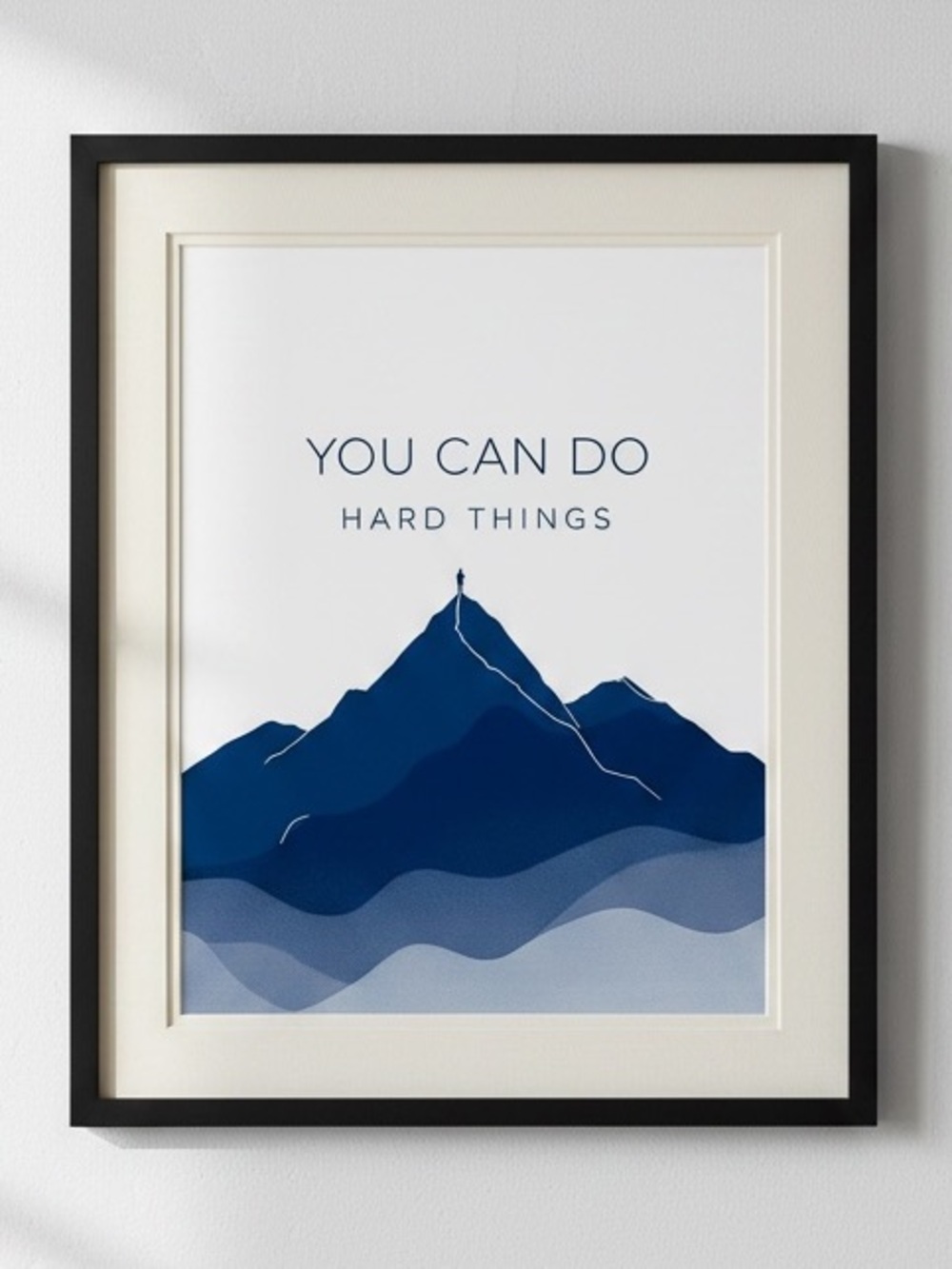 DDS Art Print, 8x10, Bible Verse, Paper Print, Unframed, Brave Series